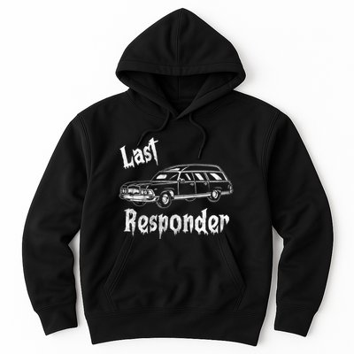Last Responder Funny Old Classic Car Hoodie