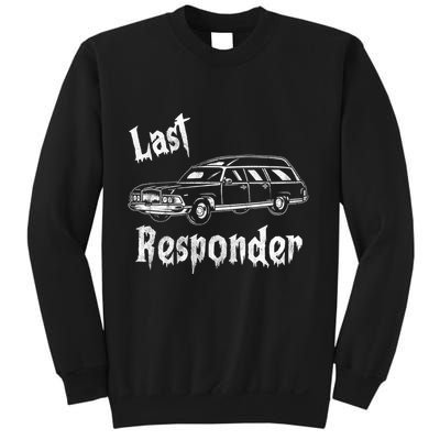 Last Responder Funny Old Classic Car Sweatshirt