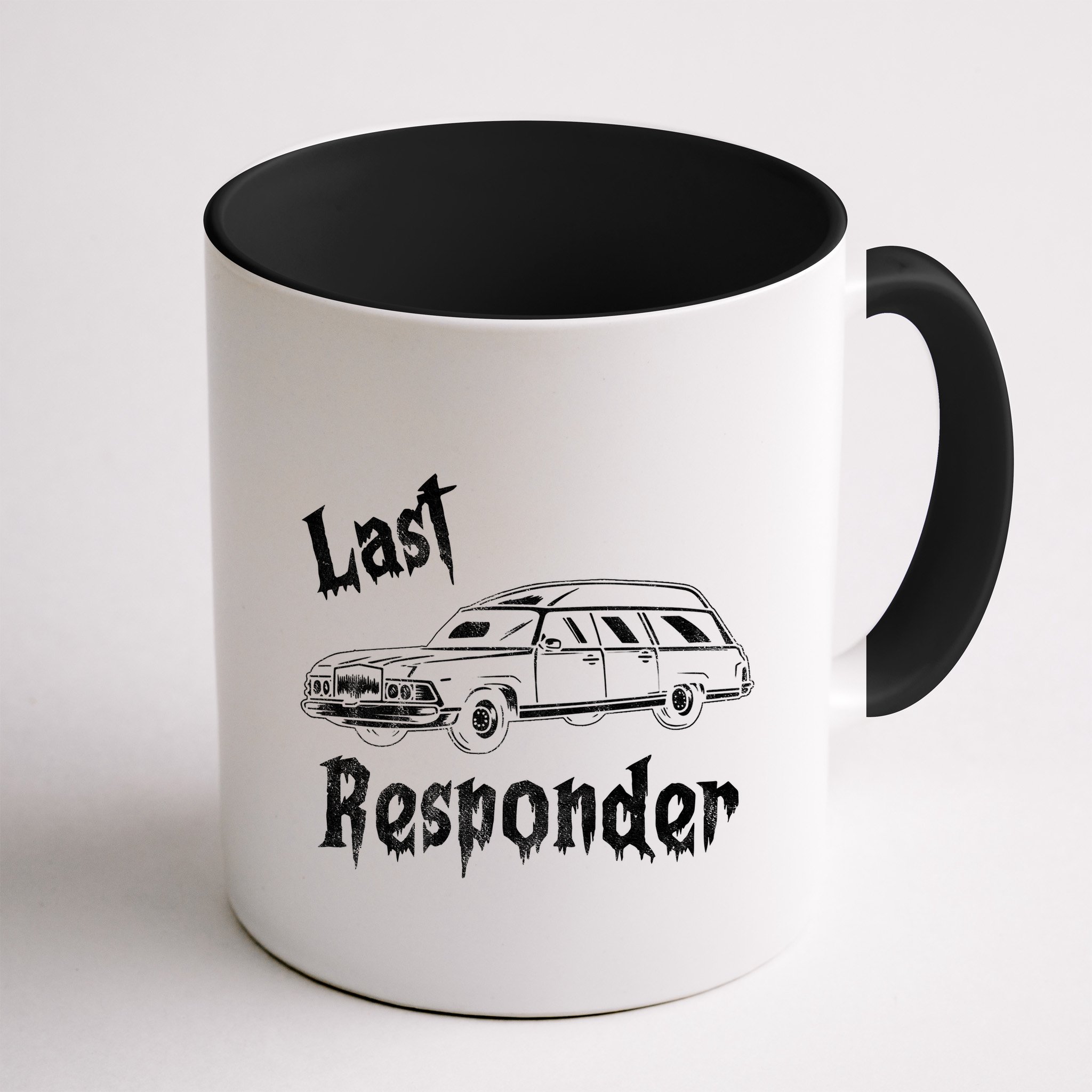 Last Responder Funny Old Classic Car Mug