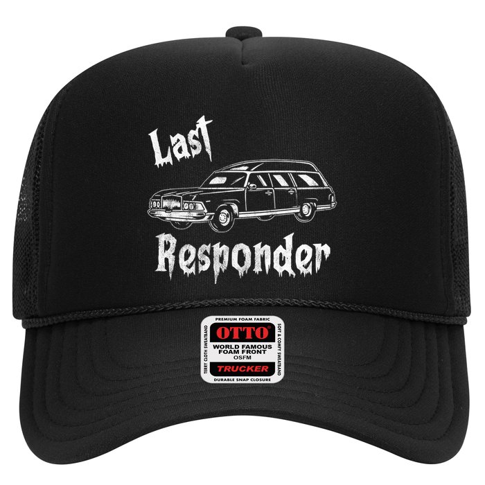 Last Responder Funny Old Classic Car Trucker Hat
