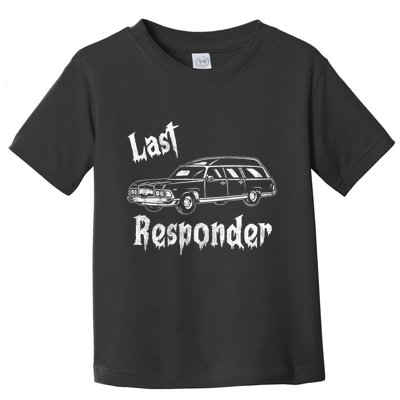 Last Responder Funny Old Classic Car Toddler T-Shirt
