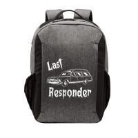 Last Responder Funny Old Classic Car Vector Backpack