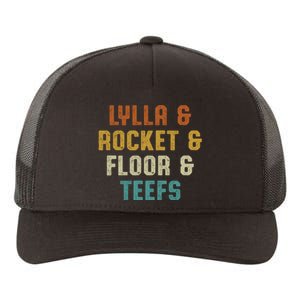 LYLLA & ROCKET & FLOOR & TEEFS Yupoong Adult 5-Panel Trucker Hat