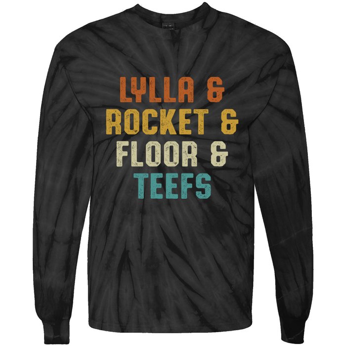 LYLLA & ROCKET & FLOOR & TEEFS Tie-Dye Long Sleeve Shirt