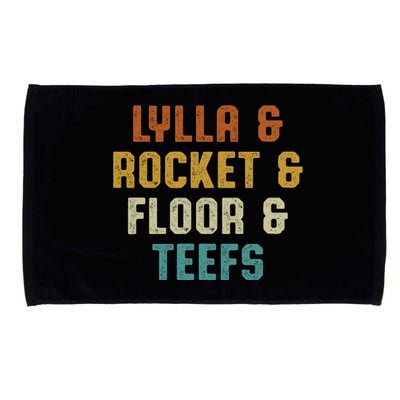 LYLLA & ROCKET & FLOOR & TEEFS Microfiber Hand Towel