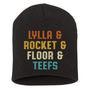 LYLLA & ROCKET & FLOOR & TEEFS Short Acrylic Beanie