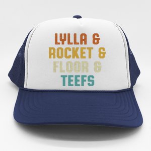 LYLLA & ROCKET & FLOOR & TEEFS Trucker Hat