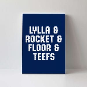 LYLLA & ROCKET & FLOOR & TEEFS Canvas