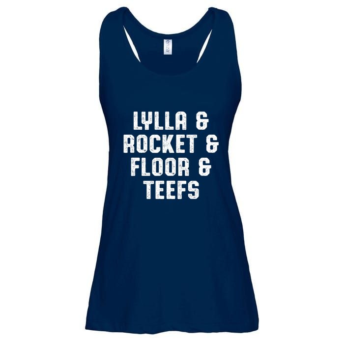 LYLLA & ROCKET & FLOOR & TEEFS Ladies Essential Flowy Tank