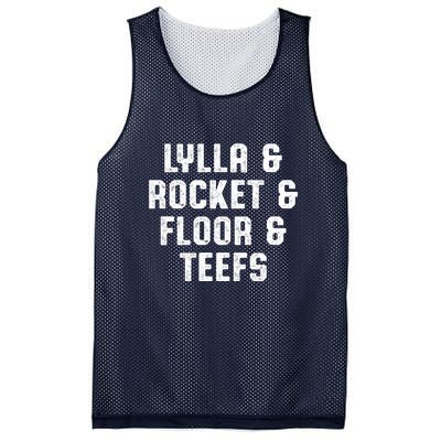 LYLLA & ROCKET & FLOOR & TEEFS Mesh Reversible Basketball Jersey Tank