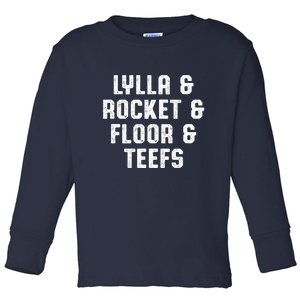 LYLLA & ROCKET & FLOOR & TEEFS Toddler Long Sleeve Shirt