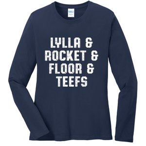 LYLLA & ROCKET & FLOOR & TEEFS Ladies Long Sleeve Shirt