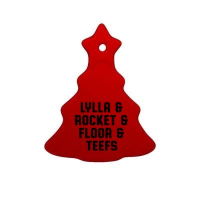 LYLLA & ROCKET & FLOOR & TEEFS Ceramic Tree Ornament