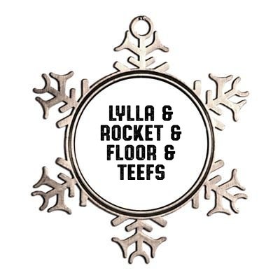 LYLLA & ROCKET & FLOOR & TEEFS Metallic Star Ornament