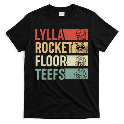 Lylla Rocket Floor Teefs Retro Vintage T-Shirt