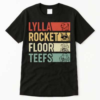 Lylla Rocket Floor Teefs Retro Vintage Tall T-Shirt
