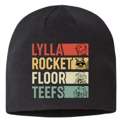 Lylla Rocket Floor Teefs Retro Vintage Sustainable Beanie