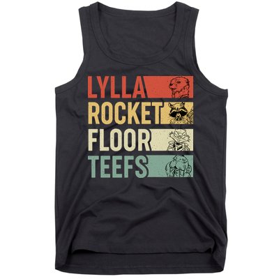 Lylla Rocket Floor Teefs Retro Vintage Tank Top