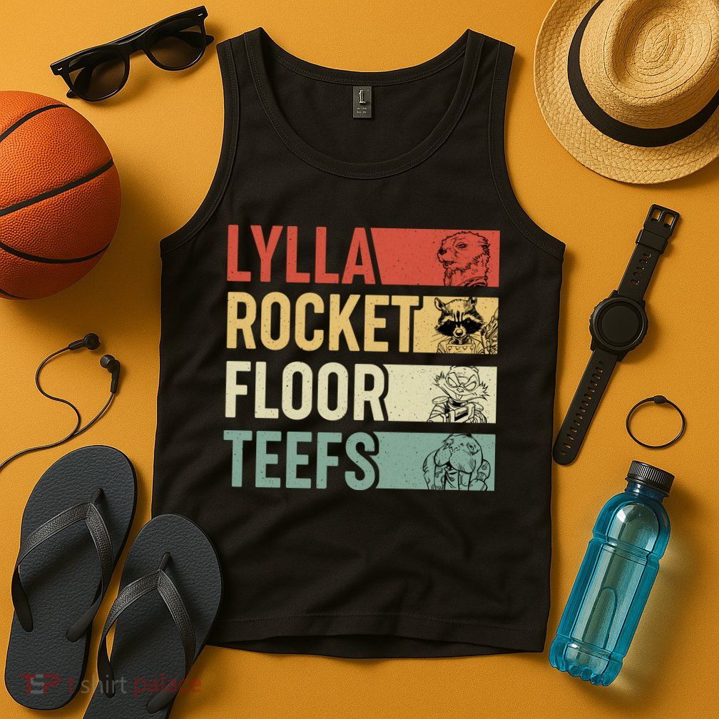 Lylla Rocket Floor Teefs Retro Vintage Tank Top