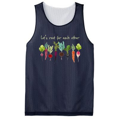 Let's Root For Each Other And Watch Each Other Grow Plants Mesh Reversible Basketball Jersey Tank