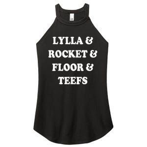 Lylla & Rocket & Floor & Teefs Women's Perfect Tri Rocker Tank