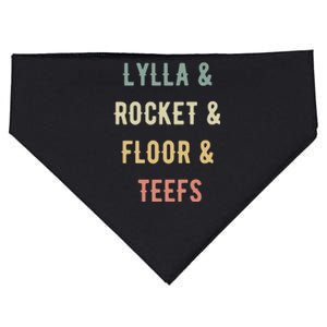 Lylla & Rocket & Floor & Teefs USA-Made Doggie Bandana