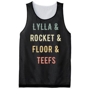 Lylla & Rocket & Floor & Teefs Mesh Reversible Basketball Jersey Tank