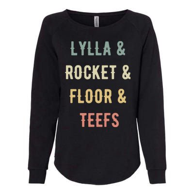 Lylla & Rocket & Floor & Teefs Womens California Wash Sweatshirt