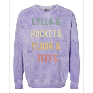 Lylla & Rocket & Floor & Teefs Colorblast Crewneck Sweatshirt