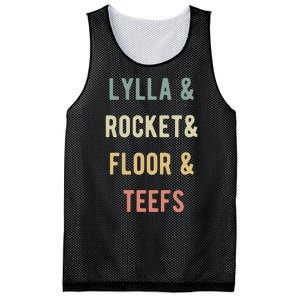 Lylla & Rocket & Floor & Teefs Mesh Reversible Basketball Jersey Tank