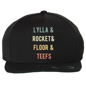 Lylla & Rocket & Floor & Teefs Wool Snapback Cap