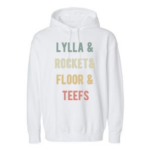 Lylla & Rocket & Floor & Teefs Garment-Dyed Fleece Hoodie