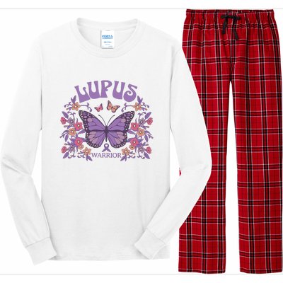 Lupus Ribbon Fibromyalgia Long Sleeve Pajama Set