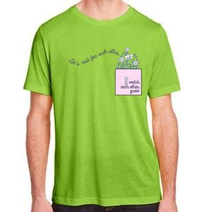 Let's Root For Each Other Cute Gift Adult ChromaSoft Performance T-Shirt