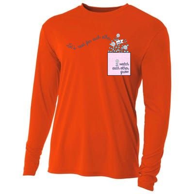 Let's Root For Each Other Cute Gift Cooling Performance Long Sleeve Crew