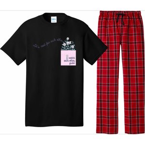 Let's Root For Each Other Cute Gift Pajama Set