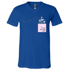 Let's Root For Each Other Cute Gift V-Neck T-Shirt