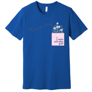 Let's Root For Each Other Cute Gift Premium T-Shirt