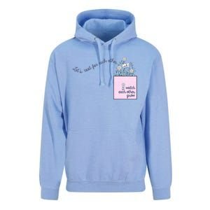 Let's Root For Each Other Cute Gift Unisex Surf Hoodie