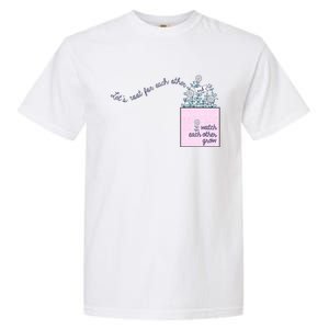 Let's Root For Each Other Cute Gift Garment-Dyed Heavyweight T-Shirt