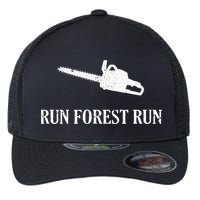 Lumberjack Run Forest Run Chainsaw Logger Arborist Flexfit Unipanel Trucker Cap