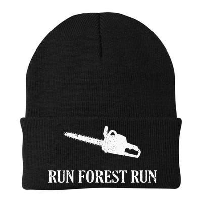 Lumberjack Run Forest Run Chainsaw Logger Arborist Beanie