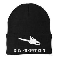 Lumberjack Run Forest Run Chainsaw Logger Arborist Beanie