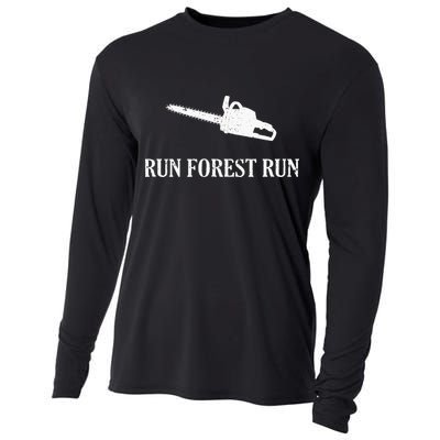 Lumberjack Run Forest Run Chainsaw Logger Arborist Cooling Performance Long Sleeve Crew