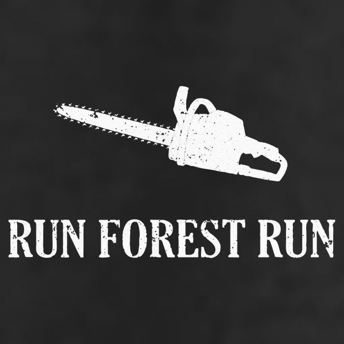 Lumberjack Run Forest Run Chainsaw Logger Arborist Trucker Hat
