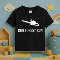 Lumberjack Run Forest Run Chainsaw Logger Arborist Toddler T-Shirt
