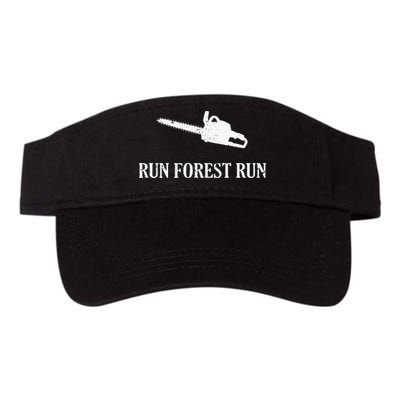 Lumberjack Run Forest Run Chainsaw Logger Arborist Visor