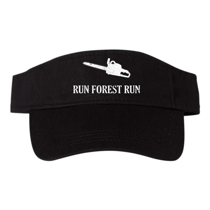 Lumberjack Run Forest Run Chainsaw Logger Arborist Visor
