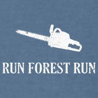 Lumberjack Run Forest Run Chainsaw Logger Arborist Garment-Dyed Sweatshirt