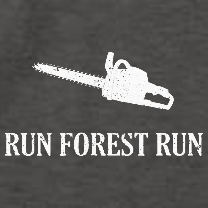 Lumberjack Run Forest Run Chainsaw Logger Arborist Vector Backpack